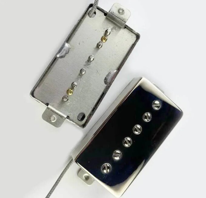 Rebel 90 Alnico 2 R90 Nickel HB Humbucker Size HB Bucker Size P90 Pickup for Electric Guitar - Image 2