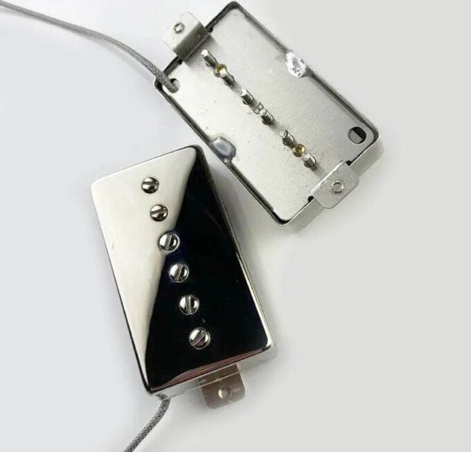 Rebel 90 Alnico 2 R90 Nickel HB Humbucker Size HB Bucker Size P90 Pickup for Electric Guitar - Image 3