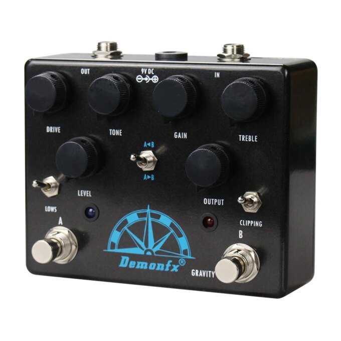 Demonfx  High Quality Gravity Guitar Effect Pedal Two Overdrive In One Pedal TS10 And KLON CENTAURCentaur - Image 4