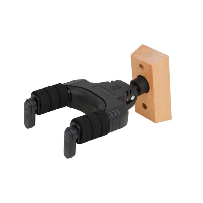 Wall Mount Guitar Hook Stringed Wooden Musical Instrument Accessories Self-Locking Hanger Holder for Guitar Ukulele Violin