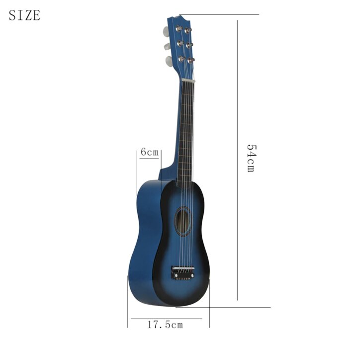 21 inch Ukulele Guitar Mini 6 Strings Toy Gift Lightweight Kids Beginners Musical Instrument Portable Music Elements - Image 3