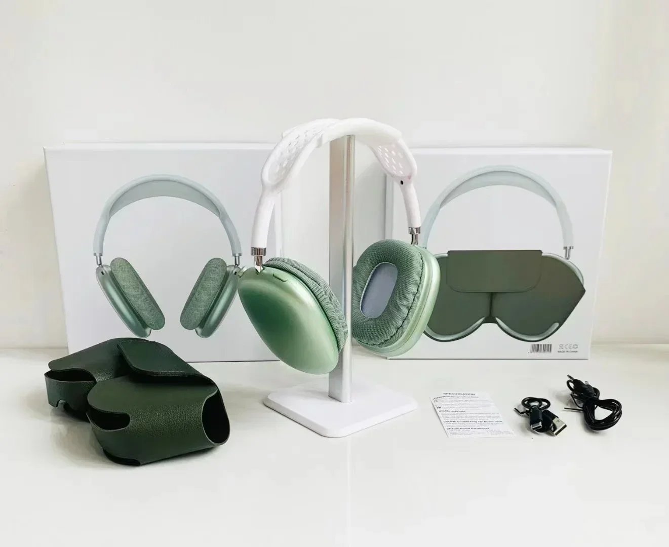 P9MAX Wireless Bluetooth Headset Headworn Noise Reduction Sports Bluetooth Headset Suitable for Apple and Huawei