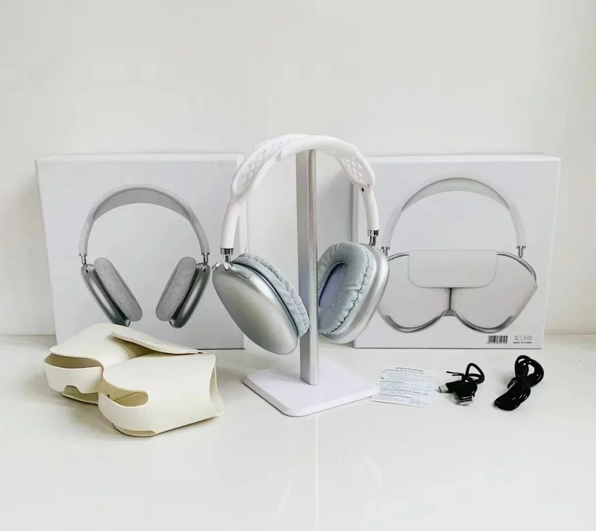 P9MAX Wireless Bluetooth Headset Headworn Noise Reduction Sports Bluetooth Headset Suitable for Apple and Huawei