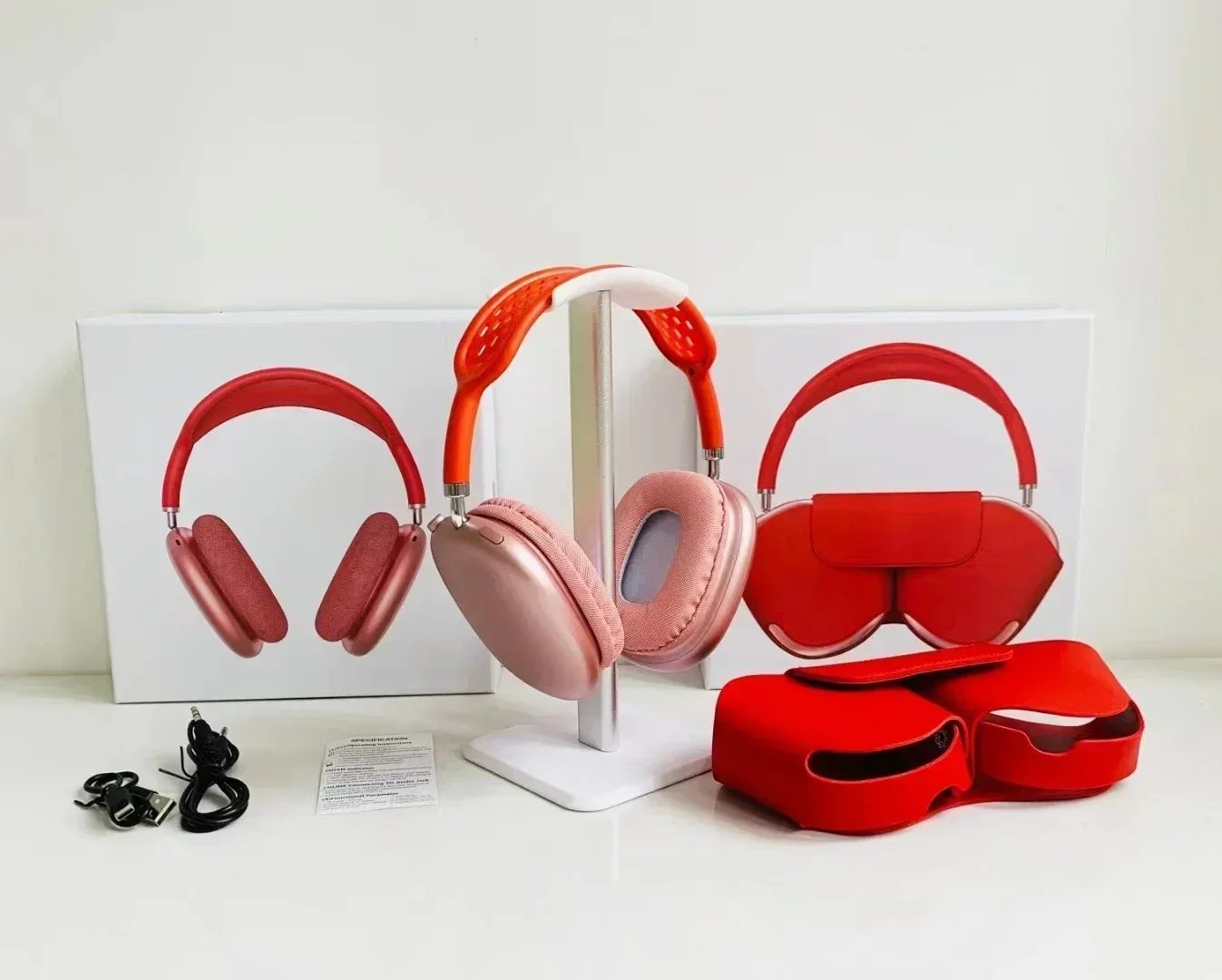 P9MAX Wireless Bluetooth Headset Headworn Noise Reduction Sports Bluetooth Headset Suitable for Apple and Huawei