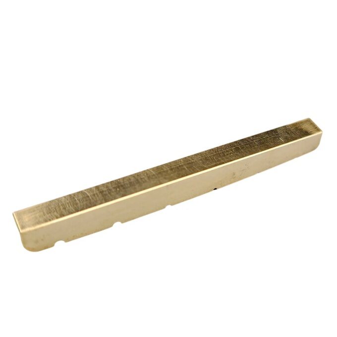 1 Piece Solid Brass Metal Electric Guitar Nut 42mm 43mm for ST TL Style Electric Guitar - Image 5