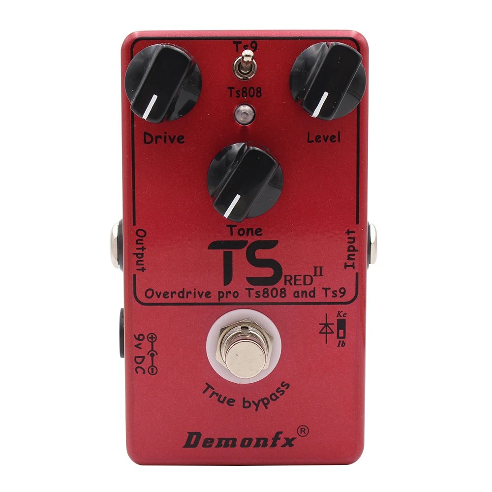 NEW Demonfx High Quality Guitar Bass Effect Pedal Overdrive Distortion Compressor Delay Chorus AutoWah Pedal