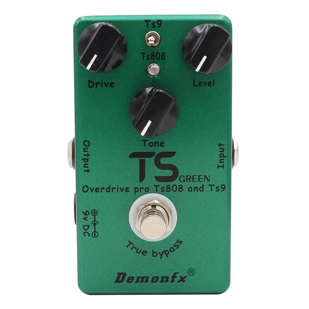 NEW Demonfx High Quality Guitar Bass Effect Pedal Overdrive Distortion Compressor Delay Chorus AutoWah Pedal