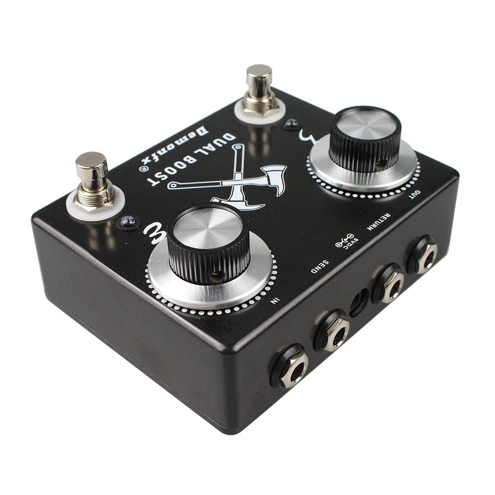 NEW Demonfx High Quality Guitar Bass Effect Pedal Overdrive Distortion Compressor Delay Chorus AutoWah Pedal