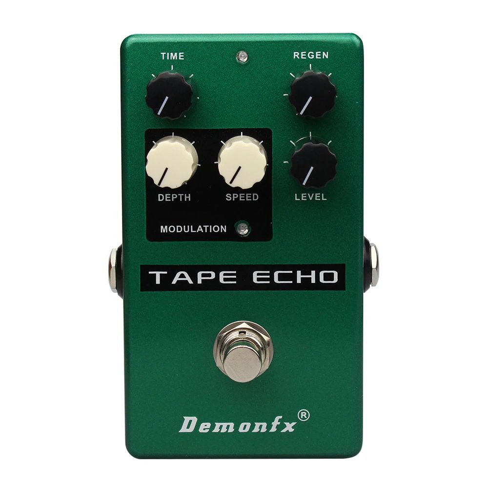 NEW Demonfx High Quality Guitar Bass Effect Pedal Overdrive Distortion Compressor Delay Chorus AutoWah Pedal