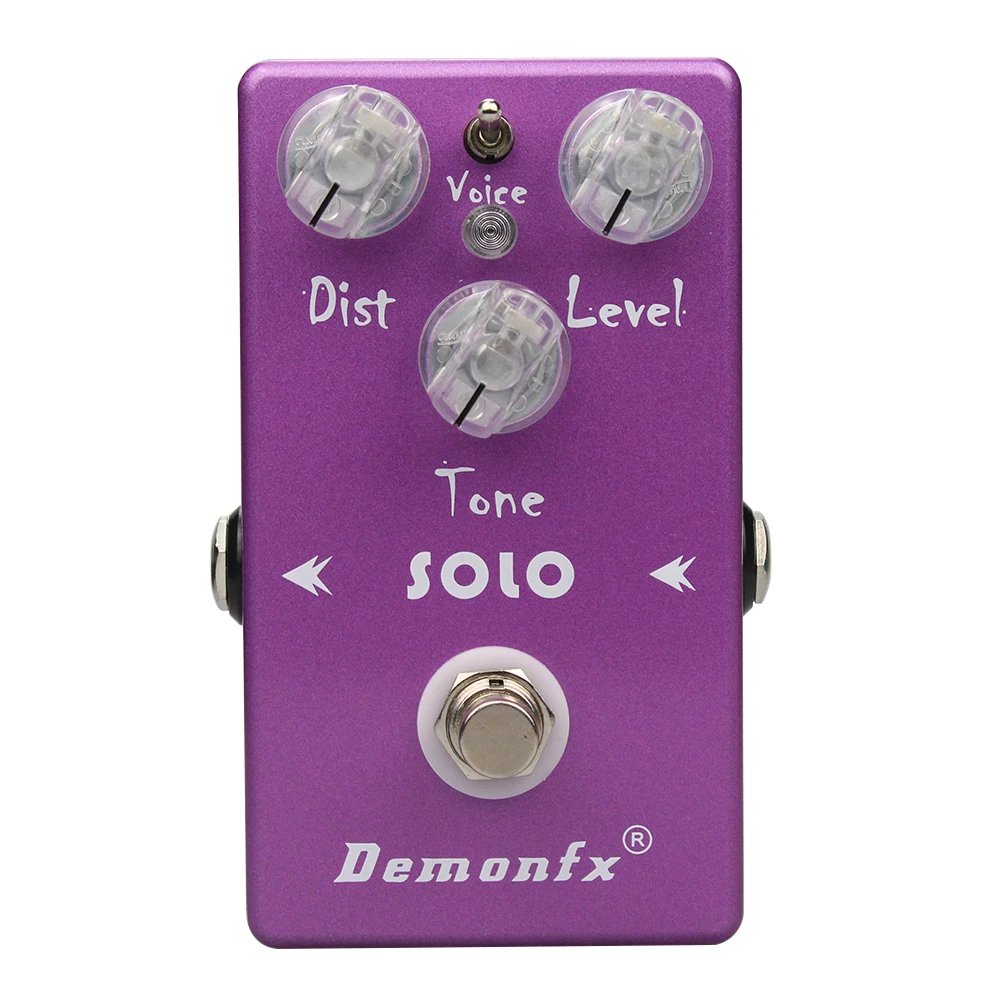 NEW Demonfx High Quality Guitar Bass Effect Pedal Overdrive Distortion Compressor Delay Chorus AutoWah Pedal