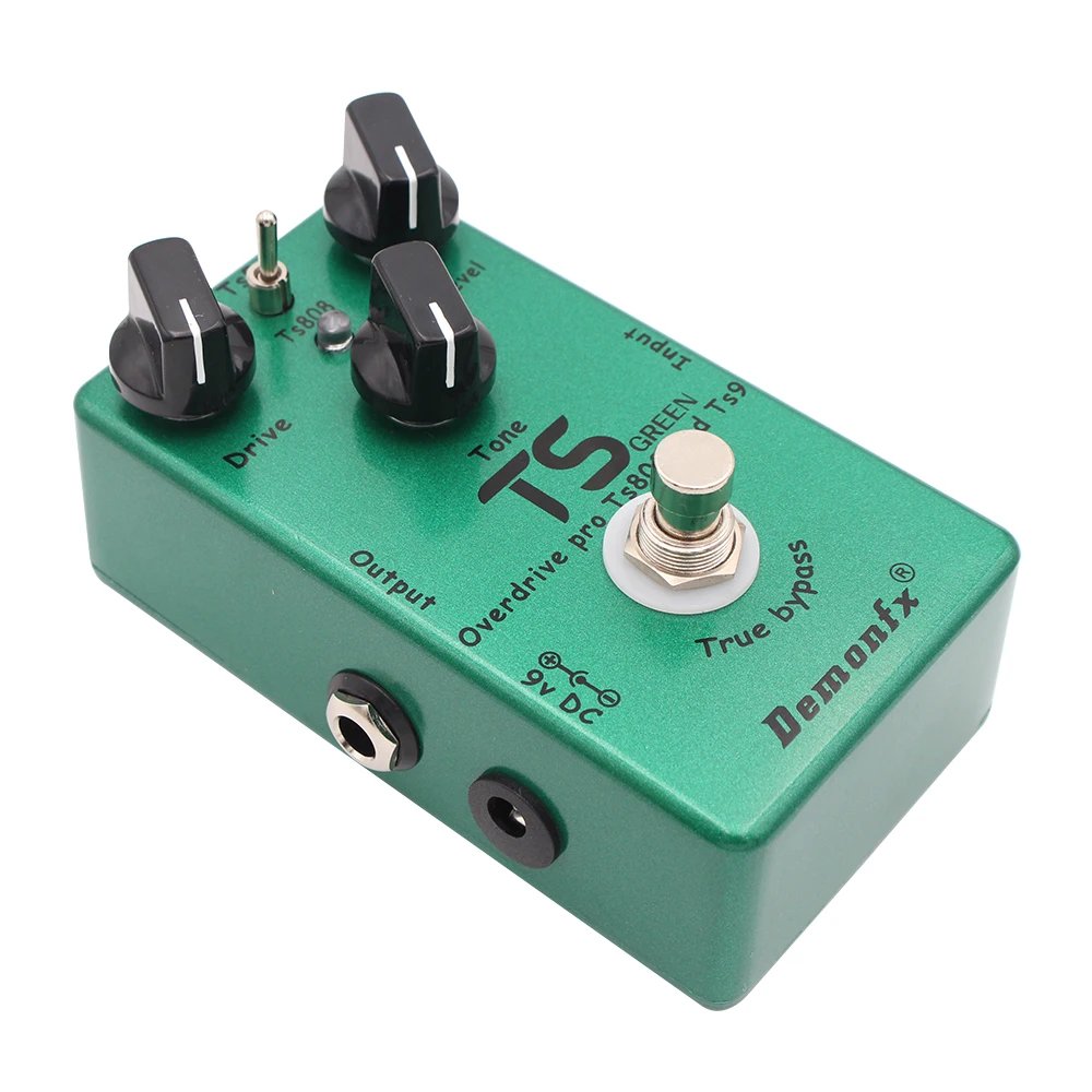 NEW Demonfx High Quality Guitar Bass Effect Pedal Overdrive Distortion Compressor Delay Chorus AutoWah Pedal
