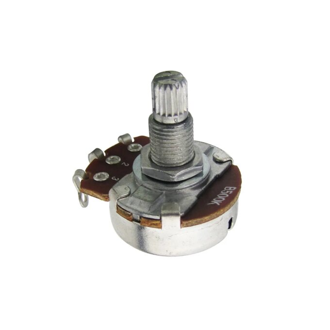 FLEOR 4pcs Full Size Pots Long Split Shaft Guitar Potentiometers A500K A250K B250K A500K for Choose - Image 5
