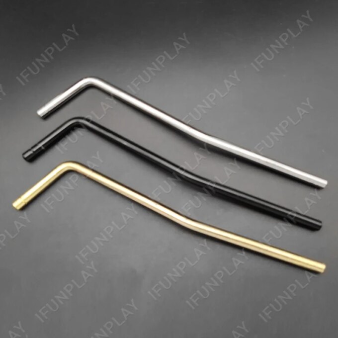 Direct Insertion Electric Guitar Tremolo Arm Whammy Bar Insert Part Diameter 5mm/6mm Black Gold Chrome - Image 2