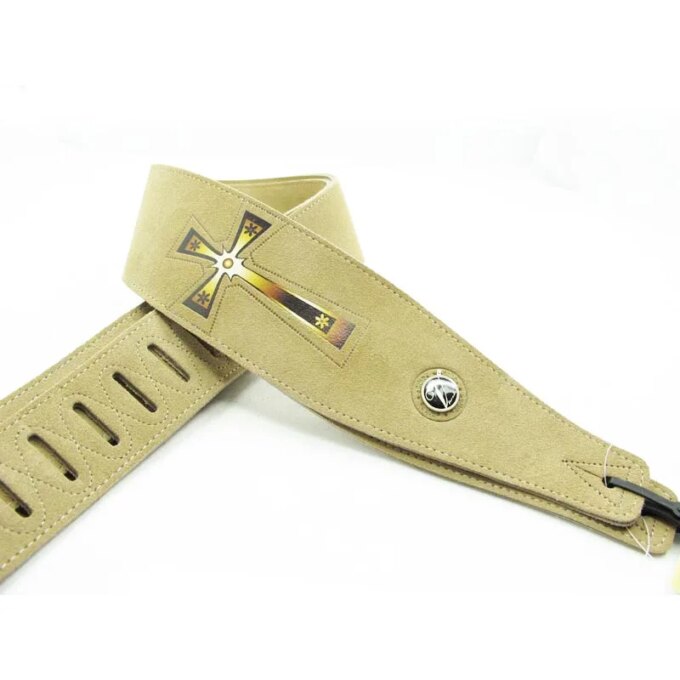 YUEKO Two Layer Leather Guitar Strap High Quality Strap For Acoustic Electric Bass Guitar Strap Guitar Accessories Guitar Part - Image 4