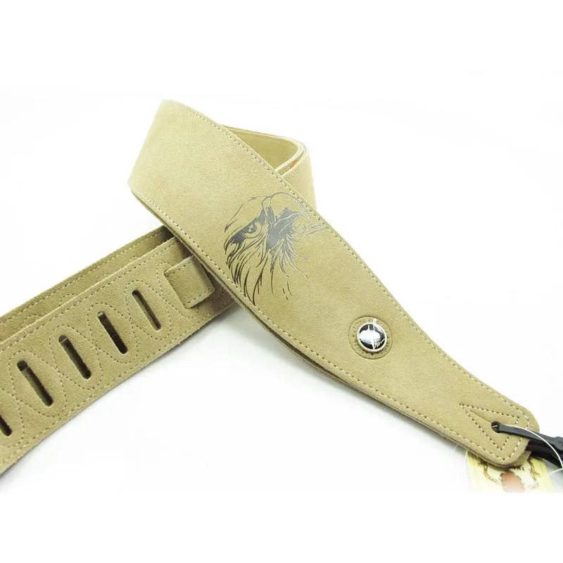 YUEKO Two Layer Leather Guitar Strap High Quality Strap For Acoustic Electric Bass Guitar Strap Guitar Accessories Guitar Part