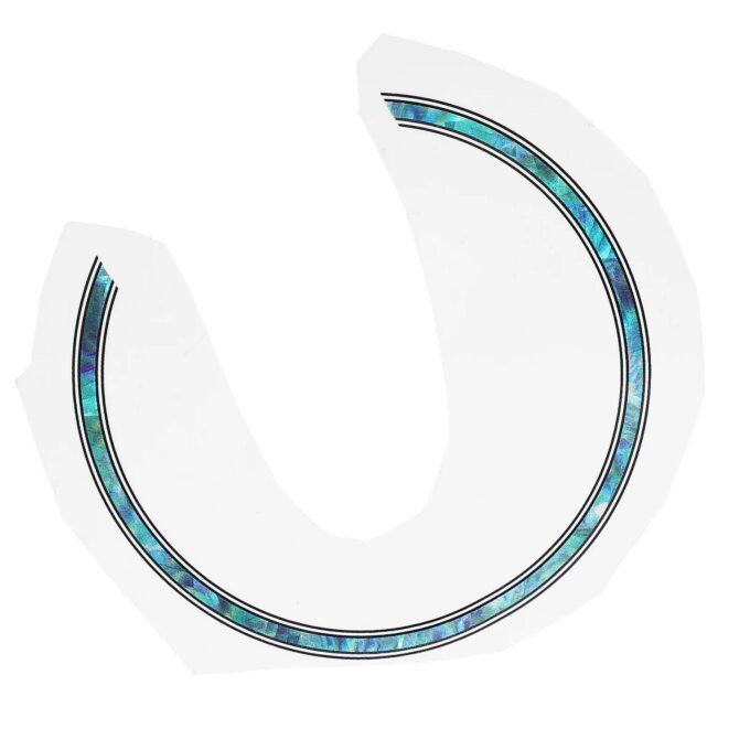 1pc Guitar Sound Hole Sticker 3D Printing Self-Adhesive Acoustic Guitar Inlay Decal Classical Guitar Ukulele Flower Decoration - Image 5
