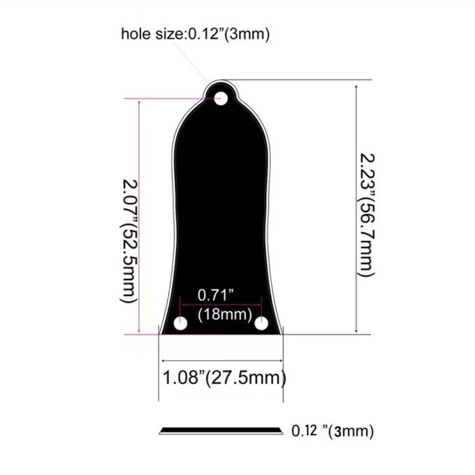 1 Pcs Guitar Head Cover 3 Holes Metal Guitar Truss Rod Cover For GIB LP Style Guitar Parts Ancient Silve/Gold - Image 6