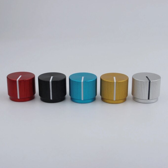 1 Piece Aluminum Flat Top Knob For Electric Bass 16MM*19MM*6.0MM - Image 2
