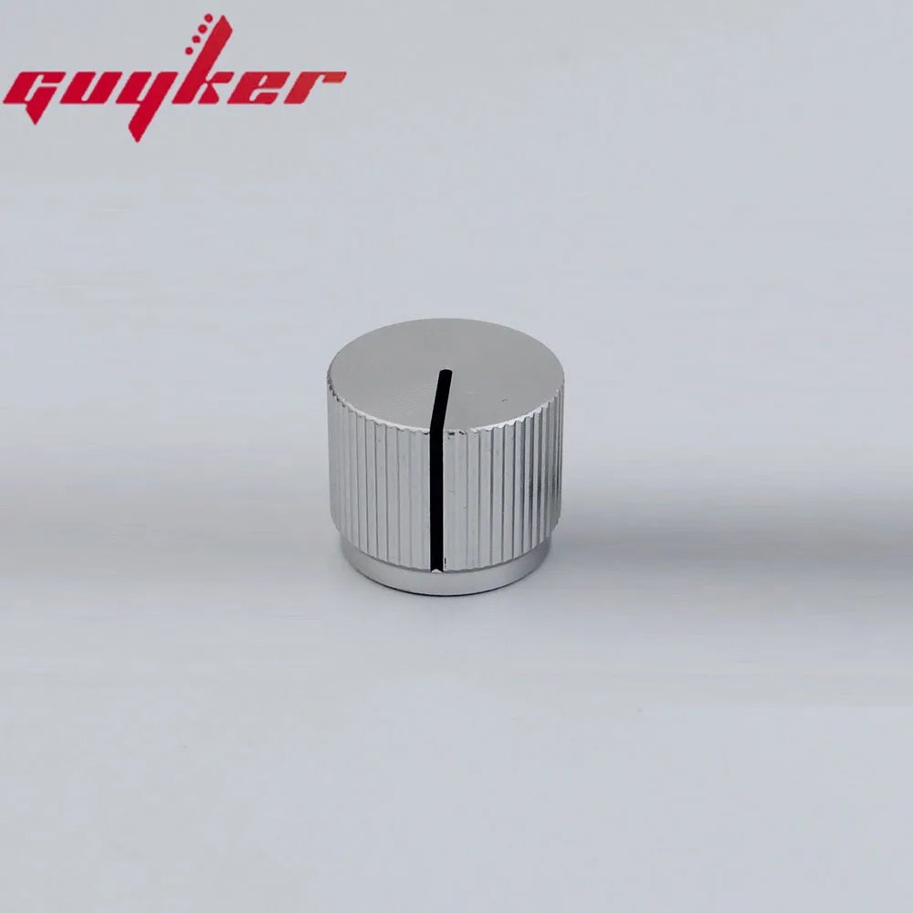 1 Piece Aluminum Flat Top Knob For Electric Bass 16MM*19MM*6.0MM