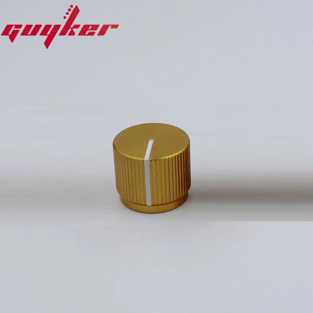 1 Piece Aluminum Flat Top Knob For Electric Bass 16MM*19MM*6.0MM