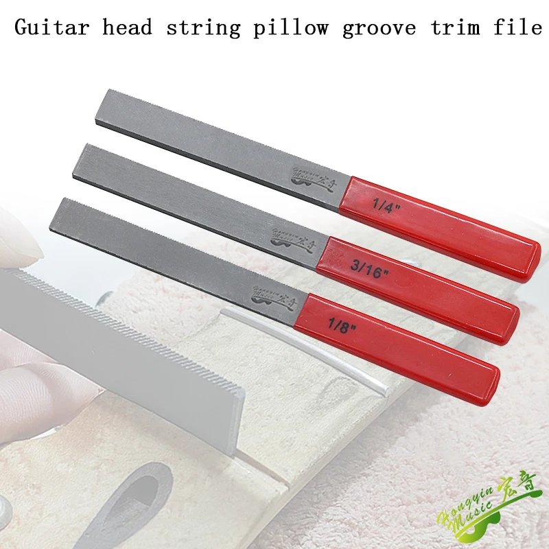 Guitar pillow grinding file block string pillow slotted file Square saw file block making repair tools Guitar pillow grinding file block string pillow slotted file Square saw file block making repair tools