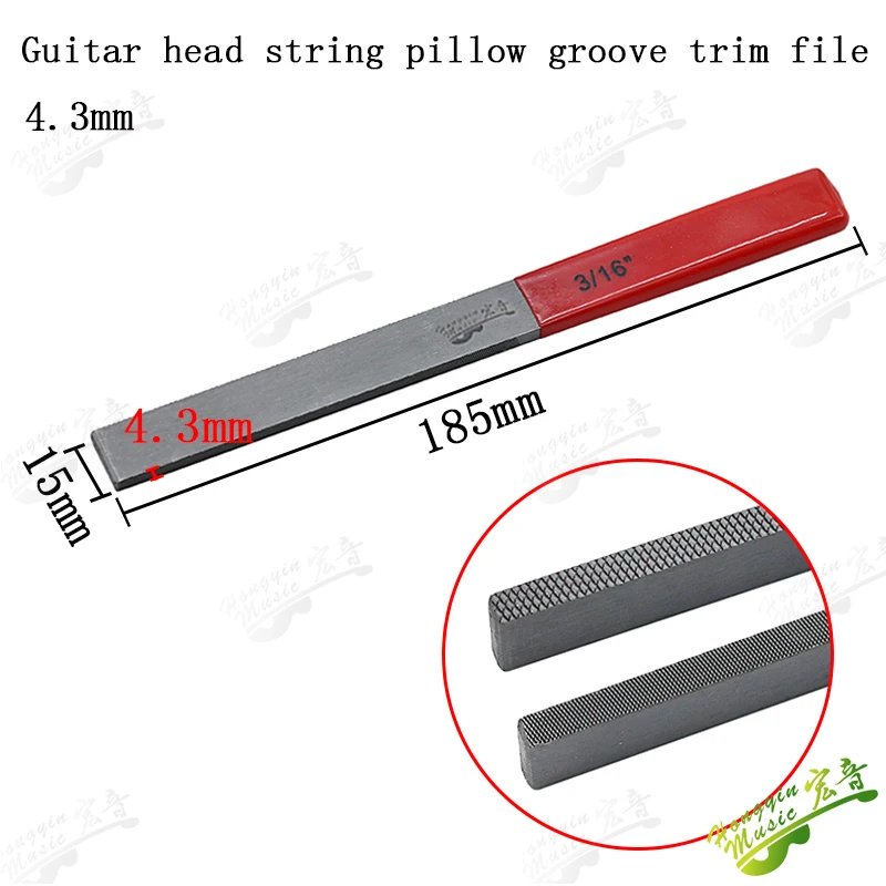 Guitar pillow grinding file block string pillow slotted file Square saw file block making repair tools Guitar pillow grinding file block string pillow slotted file Square saw file block making repair tools