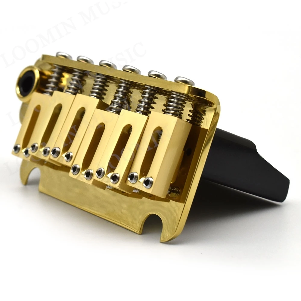 2 post point Electric Guitar Tremolo System Bridge With Brass Block for ST and suhr guitar