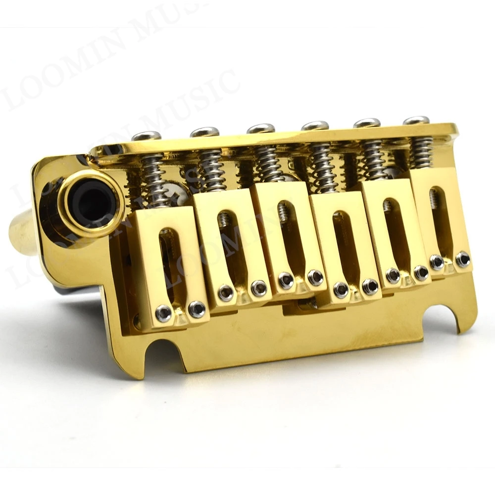2 post point Electric Guitar Tremolo System Bridge With Brass Block for ST and suhr guitar