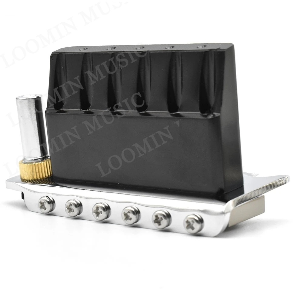 2 post point Electric Guitar Tremolo System Bridge With Brass Block for ST and suhr guitar