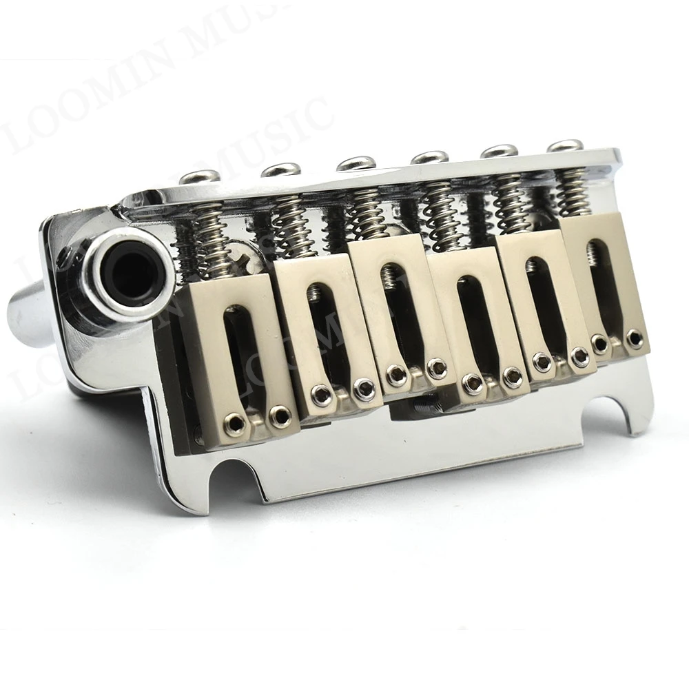 2 post point Electric Guitar Tremolo System Bridge With Brass Block for ST and suhr guitar