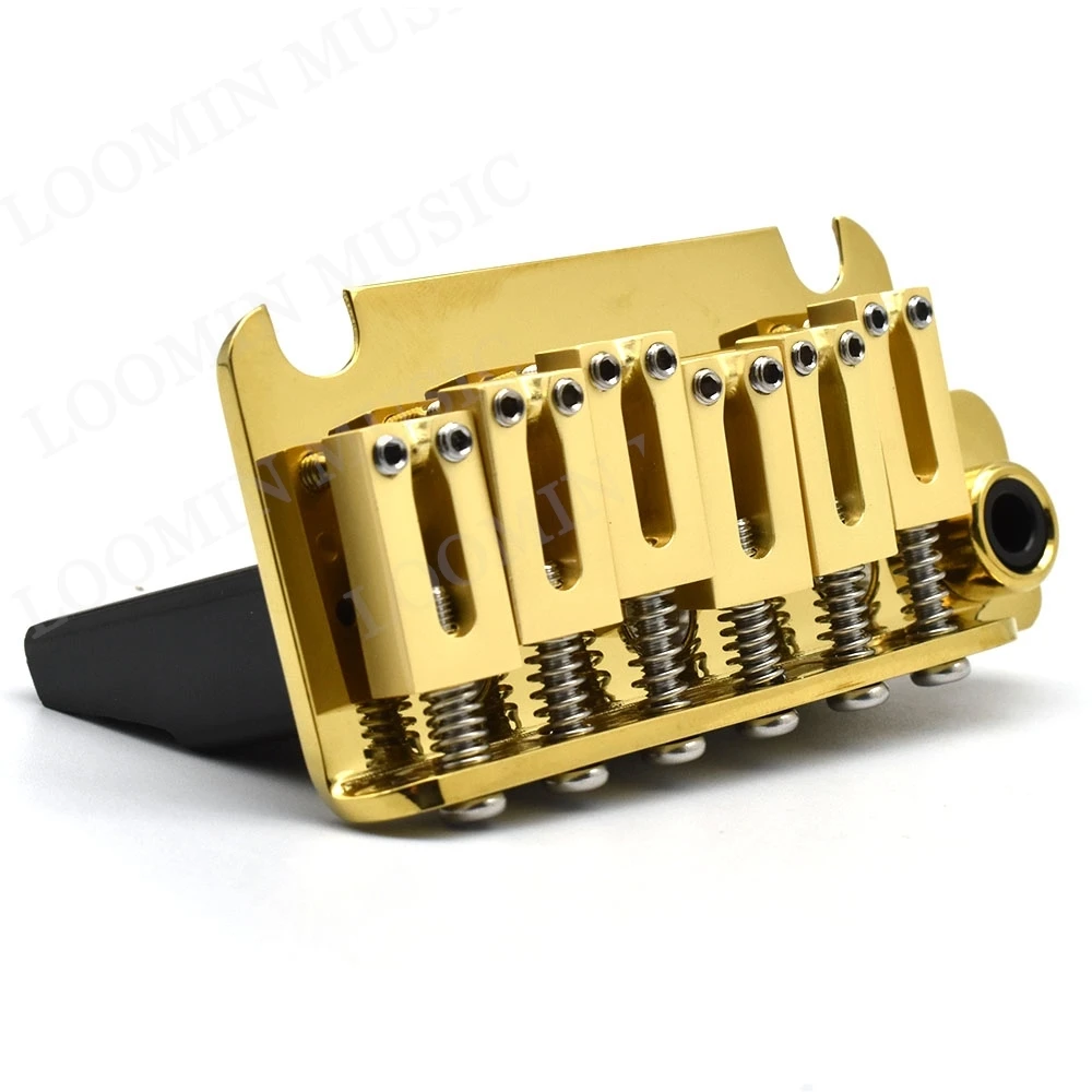 2 post point Electric Guitar Tremolo System Bridge With Brass Block for ST and suhr guitar