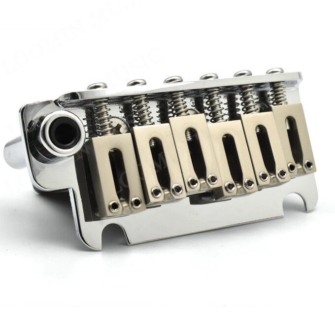 2 post point Electric Guitar Tremolo System Bridge With Brass Block for ST and suhr guitar - Image 3