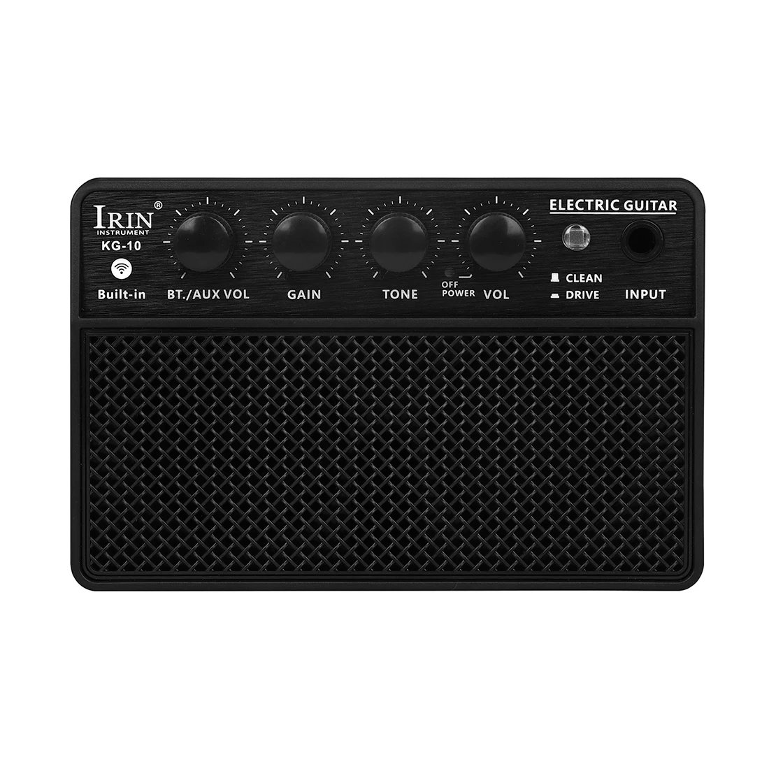 IRIN Audio Electric Guitar Bass Sound Amplifier 10W 6.35mm Rechargeable Portable Sound Amplifier Electric Guitar Bass Accessory IRIN Audio Electric Guitar Bass Sound Amplifier 10W 6.35mm Rechargeable Portable Sound Amplifier Electric Guitar Bass Accessory