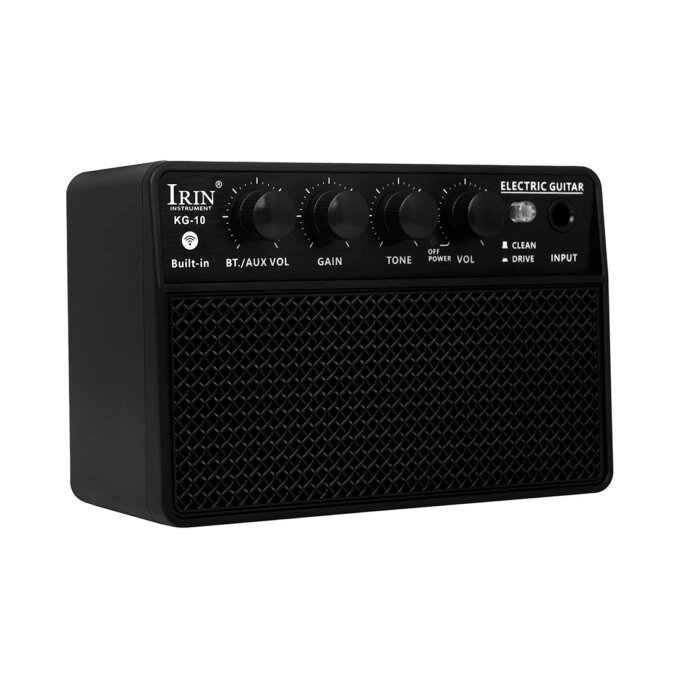 IRIN Audio Electric Guitar Bass Sound Amplifier 10W 6.35mm Rechargeable Portable Sound Amplifier Electric Guitar Bass Accessory - Image 2