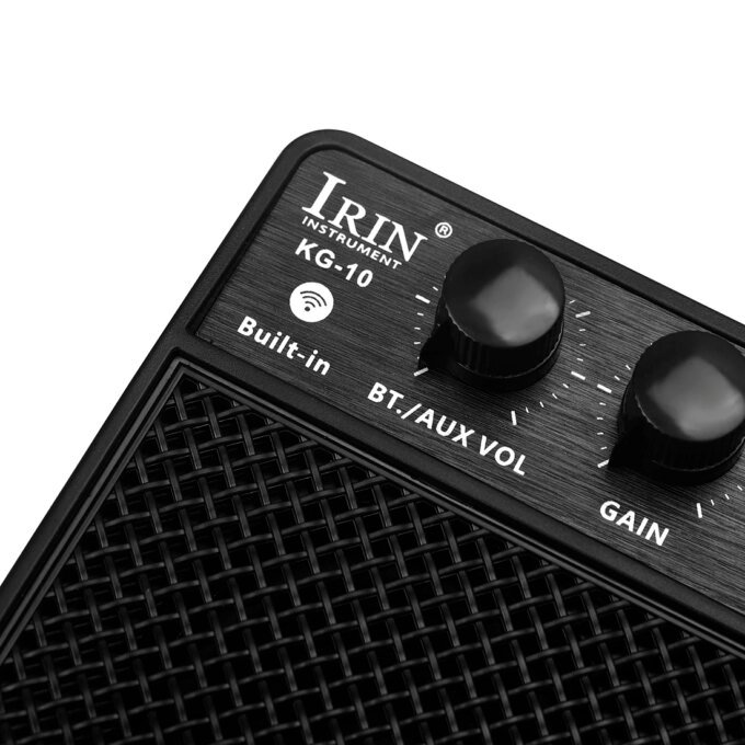 IRIN Audio Electric Guitar Bass Sound Amplifier 10W 6.35mm Rechargeable Portable Sound Amplifier Electric Guitar Bass Accessory - Image 5