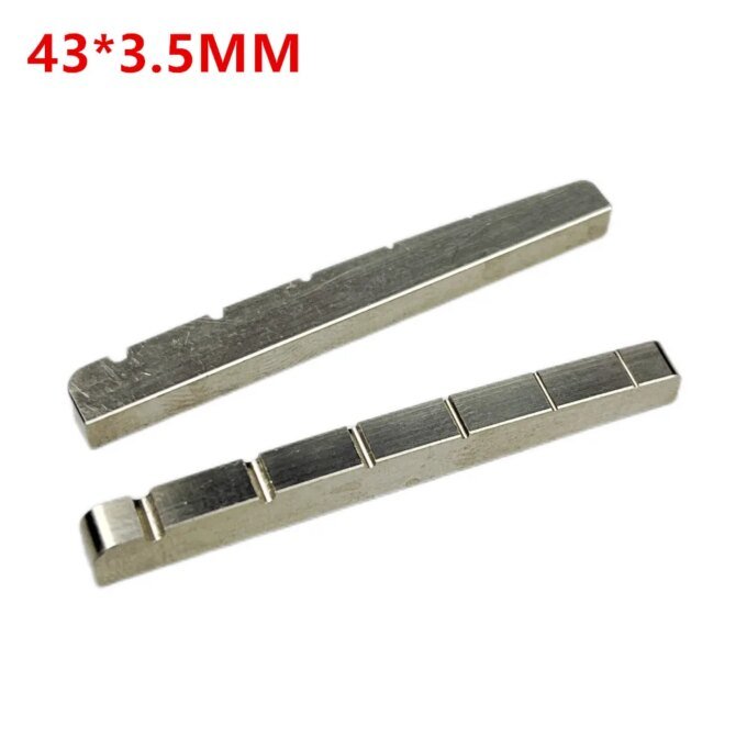 【Made in Japan】 1 Piece Electric Guitar Titanium Alloy Nut For ST TL Les Paul LP SG Style Guitar 43MM - Image 3