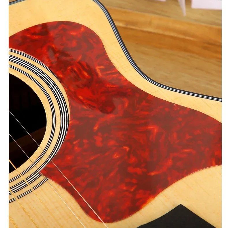 1 PC Professional Folk Acoustic Guitar Pickguard Soft Scratch Plate Self-adhesive Pick Guard Sticker for Acoustic Guitar String