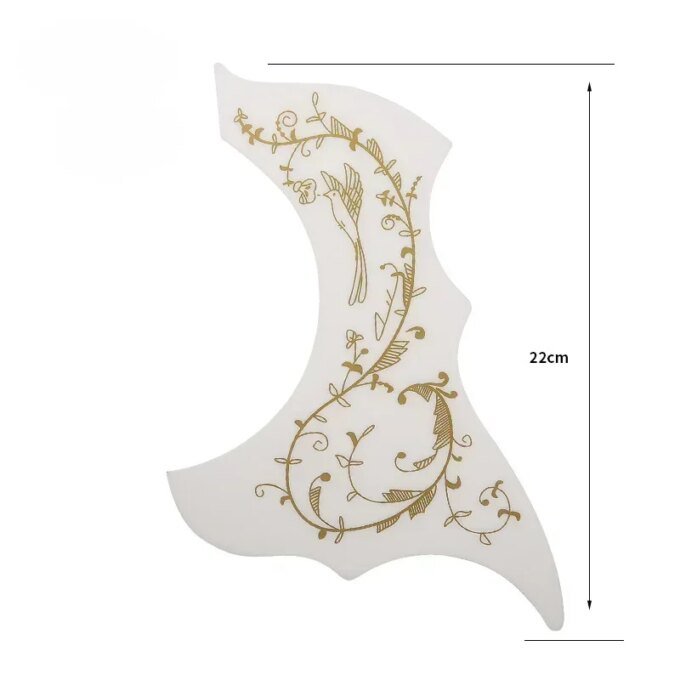 1 PC Professional Folk Acoustic Guitar Pickguard Soft Scratch Plate Self-adhesive Pick Guard Sticker for Acoustic Guitar String - Image 3