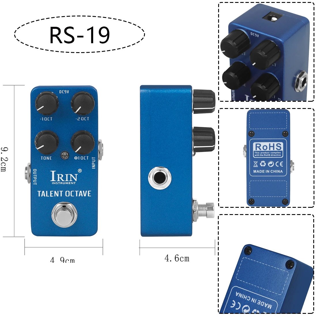 IRIN NEW Guitar Effect Pedal Compression Fuzz Overdrive Distortion Boost Bass True Bypass Pedals Electric Guitar Accessories IRIN NEW Guitar Effect Pedal Compression Fuzz Overdrive Distortion Boost Bass True Bypass Pedals Electric Guitar Accessories