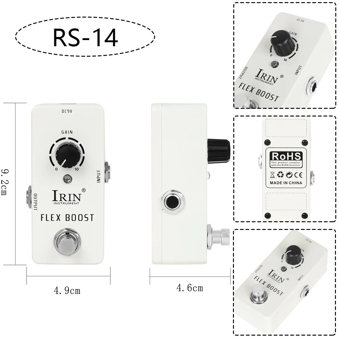 IRIN NEW Guitar Effect Pedal Compression Fuzz Overdrive Distortion Boost Bass True Bypass Pedals Electric Guitar Accessories IRIN NEW Guitar Effect Pedal Compression Fuzz Overdrive Distortion Boost Bass True Bypass Pedals Electric Guitar Accessories