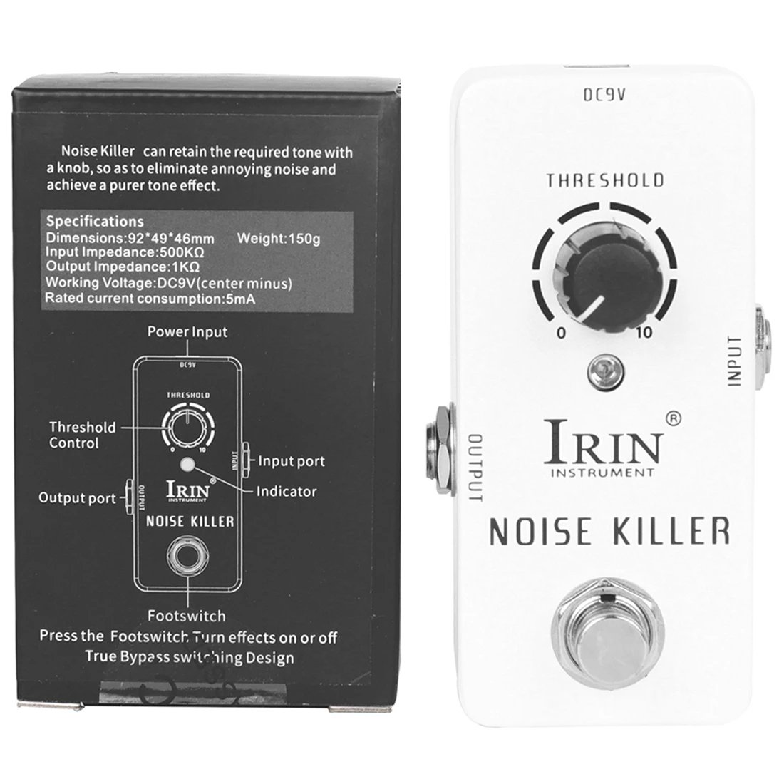 IRIN NEW Guitar Effect Pedal Compression Fuzz Overdrive Distortion Boost Bass True Bypass Pedals Electric Guitar Accessories IRIN NEW Guitar Effect Pedal Compression Fuzz Overdrive Distortion Boost Bass True Bypass Pedals Electric Guitar Accessories