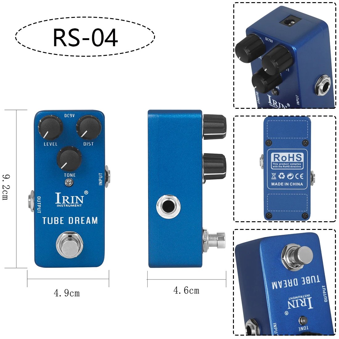 IRIN NEW Guitar Effect Pedal Compression Fuzz Overdrive Distortion Boost Bass True Bypass Pedals Electric Guitar Accessories IRIN NEW Guitar Effect Pedal Compression Fuzz Overdrive Distortion Boost Bass True Bypass Pedals Electric Guitar Accessories