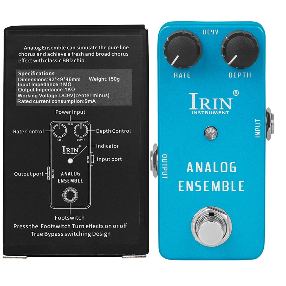 IRIN NEW Guitar Effect Pedal Compression Fuzz Overdrive Distortion Boost Bass True Bypass Pedals Electric Guitar Accessories IRIN NEW Guitar Effect Pedal Compression Fuzz Overdrive Distortion Boost Bass True Bypass Pedals Electric Guitar Accessories