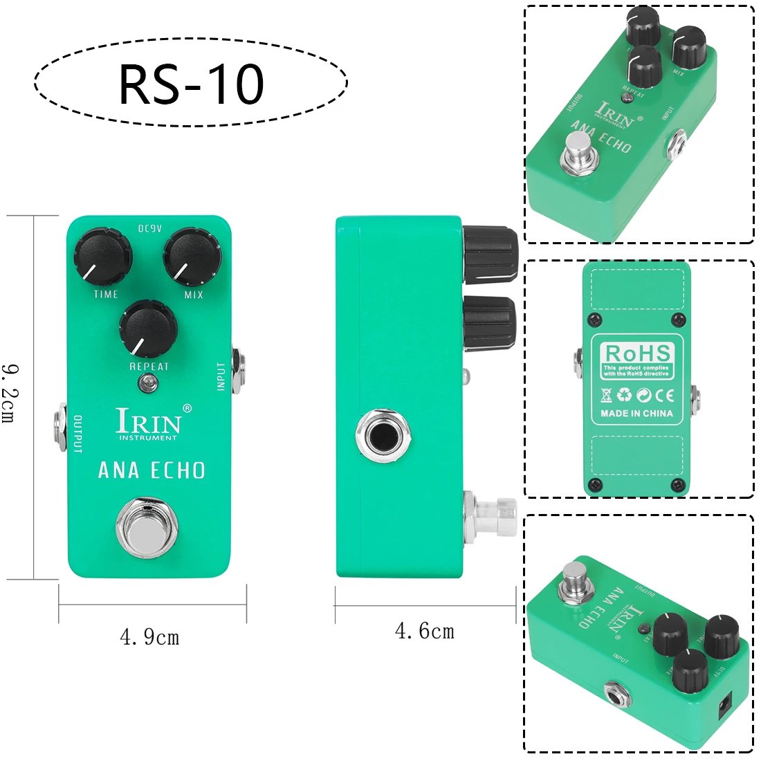IRIN NEW Guitar Effect Pedal Compression Fuzz Overdrive Distortion Boost Bass True Bypass Pedals Electric Guitar Accessories IRIN NEW Guitar Effect Pedal Compression Fuzz Overdrive Distortion Boost Bass True Bypass Pedals Electric Guitar Accessories