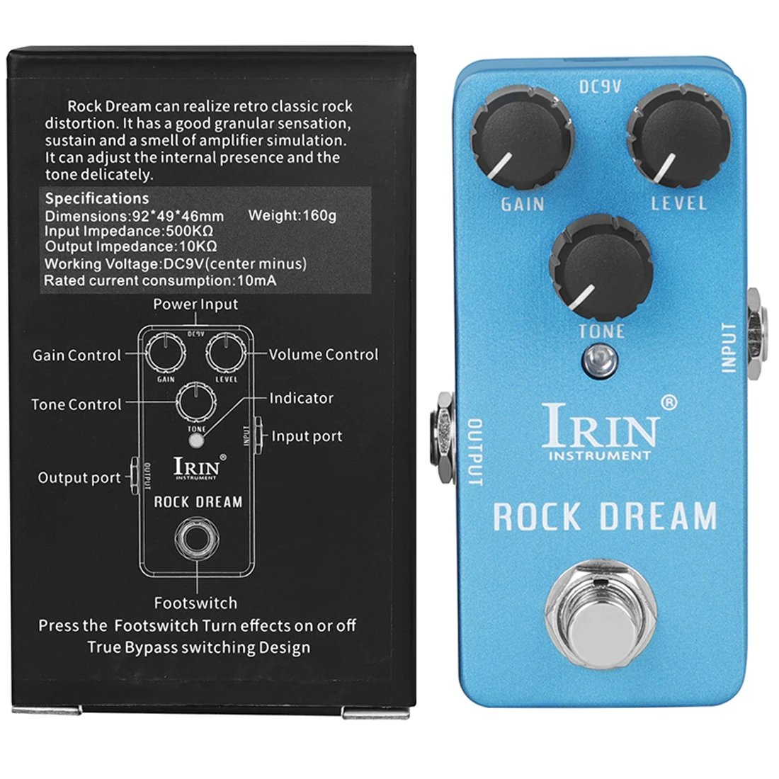 IRIN NEW Guitar Effect Pedal Compression Fuzz Overdrive Distortion Boost Bass True Bypass Pedals Electric Guitar Accessories IRIN NEW Guitar Effect Pedal Compression Fuzz Overdrive Distortion Boost Bass True Bypass Pedals Electric Guitar Accessories