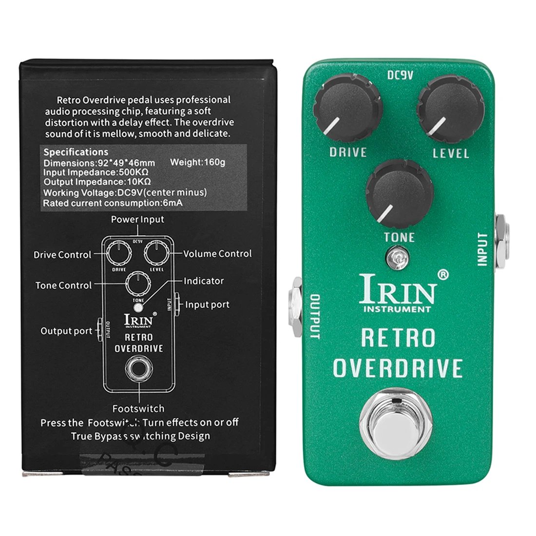 IRIN NEW Guitar Effect Pedal Compression Fuzz Overdrive Distortion Boost Bass True Bypass Pedals Electric Guitar Accessories IRIN NEW Guitar Effect Pedal Compression Fuzz Overdrive Distortion Boost Bass True Bypass Pedals Electric Guitar Accessories