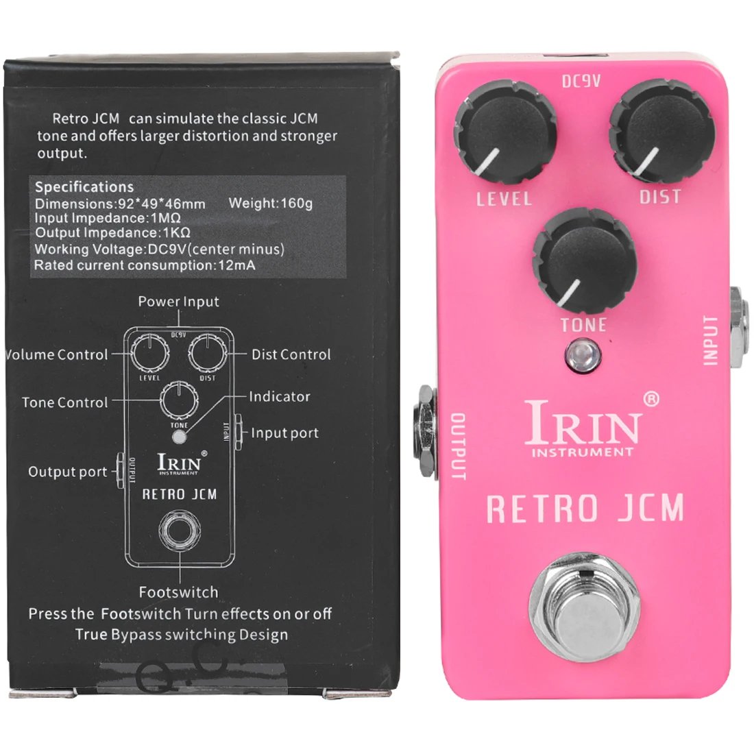 IRIN NEW Guitar Effect Pedal Compression Fuzz Overdrive Distortion Boost Bass True Bypass Pedals Electric Guitar Accessories IRIN NEW Guitar Effect Pedal Compression Fuzz Overdrive Distortion Boost Bass True Bypass Pedals Electric Guitar Accessories
