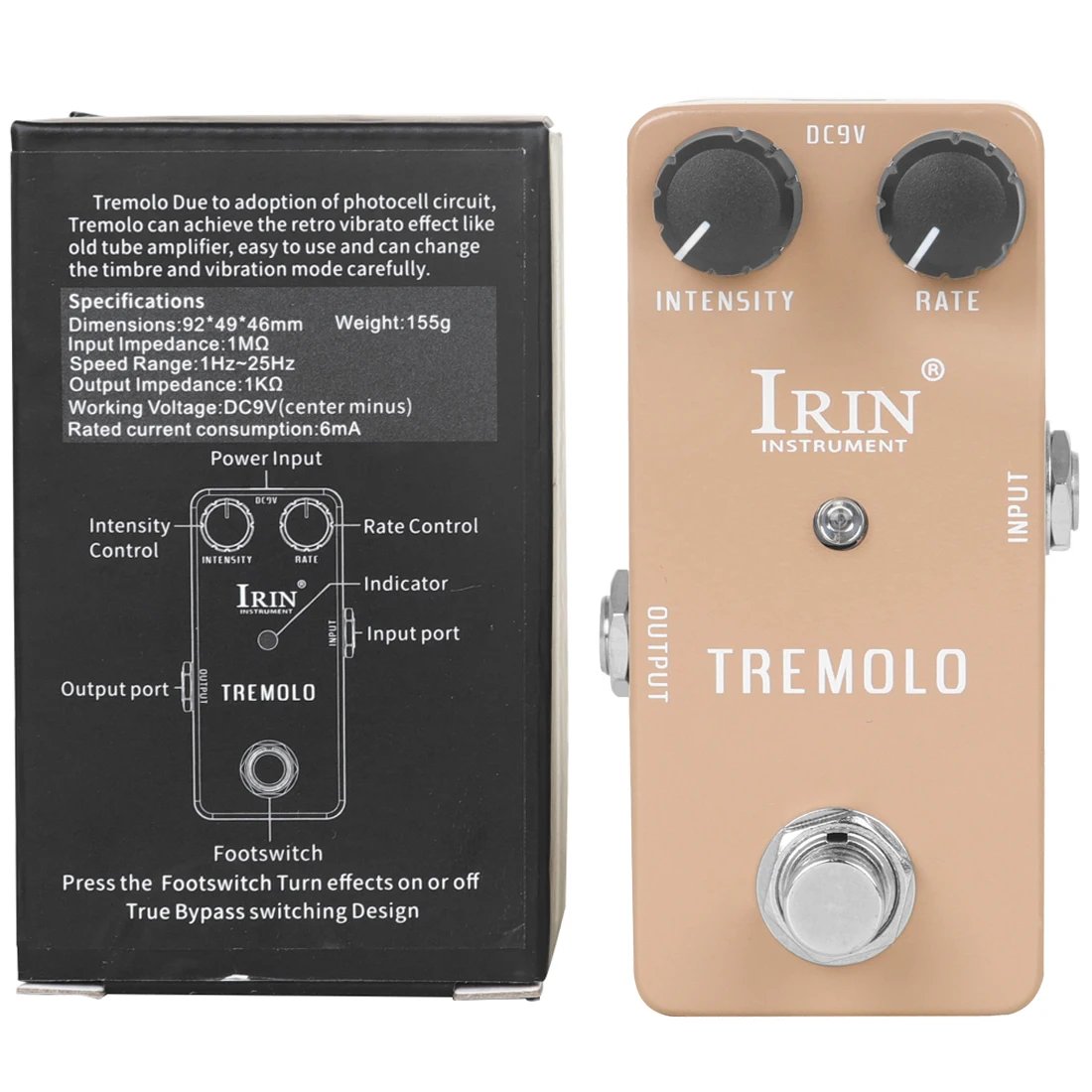 IRIN NEW Guitar Effect Pedal Compression Fuzz Overdrive Distortion Boost Bass True Bypass Pedals Electric Guitar Accessories IRIN NEW Guitar Effect Pedal Compression Fuzz Overdrive Distortion Boost Bass True Bypass Pedals Electric Guitar Accessories