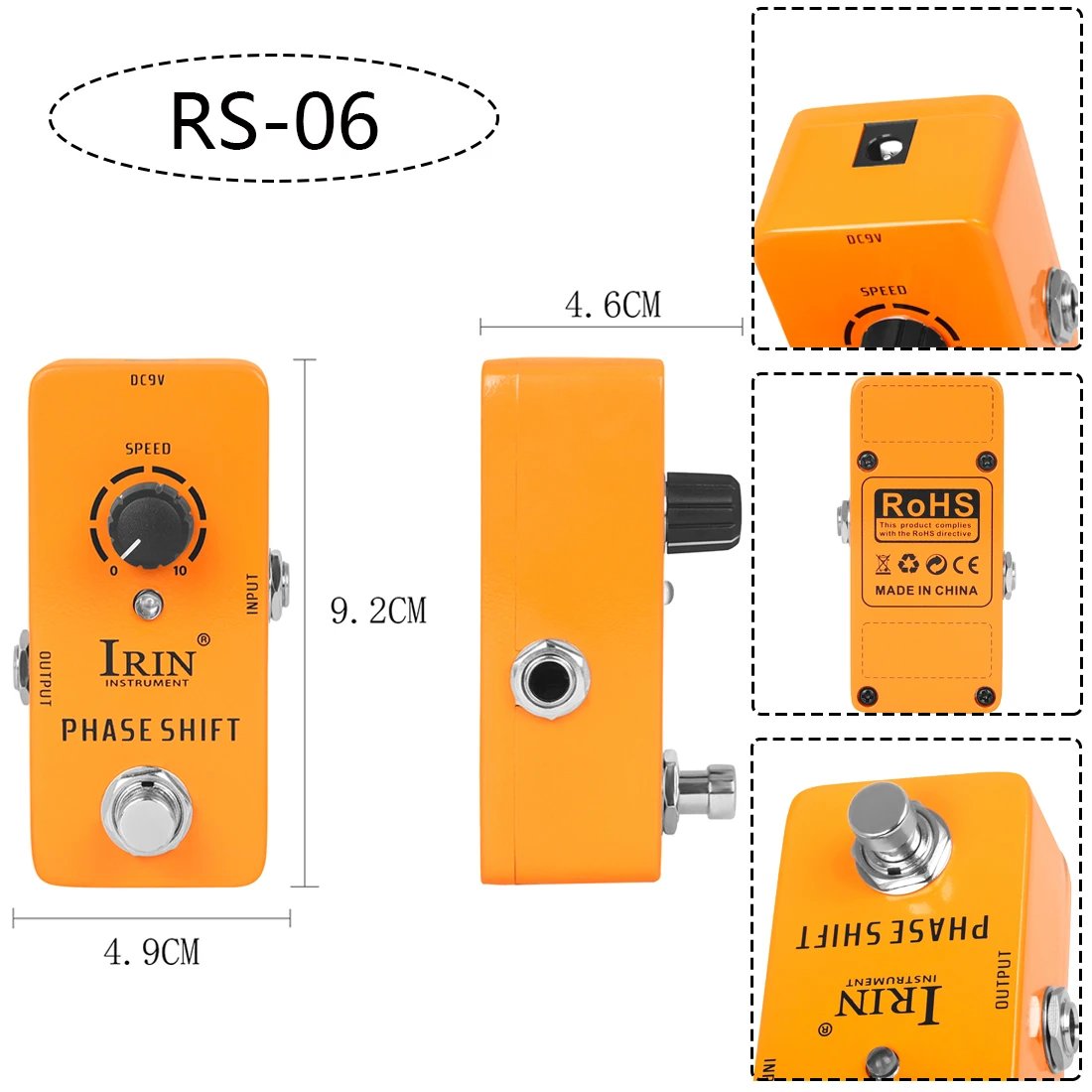 IRIN NEW Guitar Effect Pedal Compression Fuzz Overdrive Distortion Boost Bass True Bypass Pedals Electric Guitar Accessories IRIN NEW Guitar Effect Pedal Compression Fuzz Overdrive Distortion Boost Bass True Bypass Pedals Electric Guitar Accessories