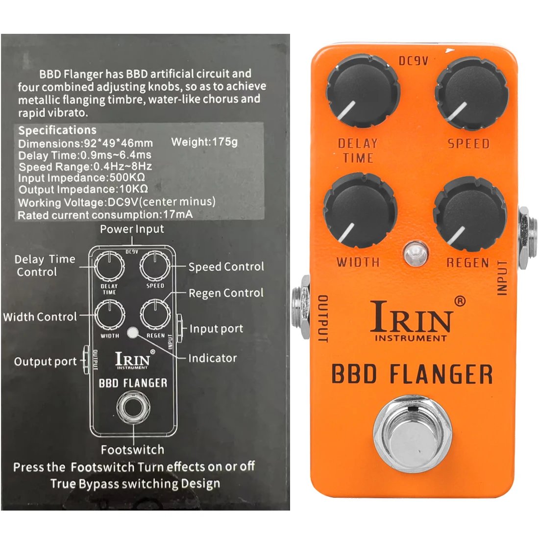 IRIN NEW Guitar Effect Pedal Compression Fuzz Overdrive Distortion Boost Bass True Bypass Pedals Electric Guitar Accessories IRIN NEW Guitar Effect Pedal Compression Fuzz Overdrive Distortion Boost Bass True Bypass Pedals Electric Guitar Accessories